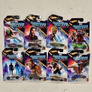 Hot Wheels Guardian of the Galaxy Vol 2 die-cast car collection